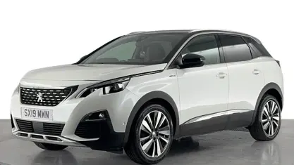 Used Peugeot 3008 GT-line 131 HP (96 kW) 2019 White SUV