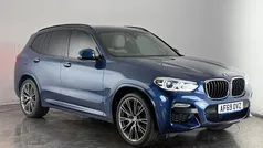 Blue Used 2019 BMW X3 M Sport SUV | £25,350 (Fair price)