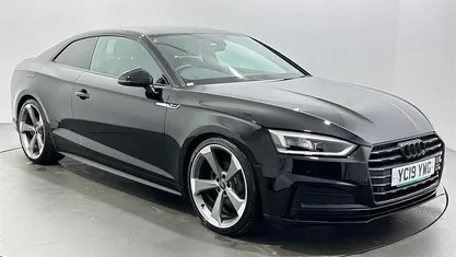 Used Audi A5 Black Edition 150 HP (110 kW) 2019 Black Coupe