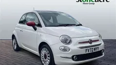 White Used 2022 Fiat 500 Red Hatchback | £10,500 (Fair price)
