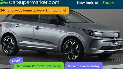 Used Vauxhall Grandland X Ultimate 131 HP (96 kW) 2023 Grey SUV