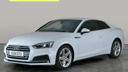 Usado Audi A5 S-Line 150 HP (110 kW) 2018 Branco Coupé