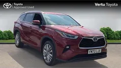 Red Used 2022 Toyota Highlander SUV | £40,985 (Fair price)