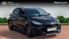 Black Used 2023 Toyota Yaris Hybrid Design Hatchback | £17,989 (Fair price)