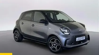 Used Smart ForFour Electric Drive Premium 60 kW (82 HP) 2022 Grey/black Hatchback
