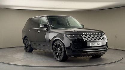 Gebraucht Land Rover Range Rover Vogue SE 300 PS (220 kW) 2021 Schwarz SUV