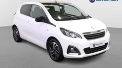 White Used 2021 Peugeot 108 Allure Hatchback | £9,099 (Fair price)