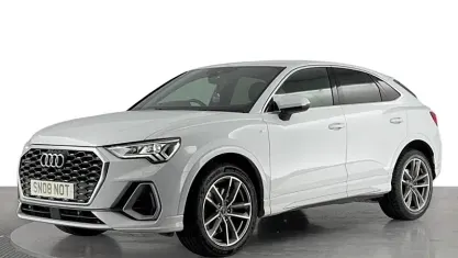 Used Audi Q3 Sportback S-Line 230 HP (169 kW) 2020 White SUV
