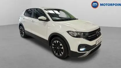 Used VW T-Cross S 95 HP (69 kW) 2021 White SUV