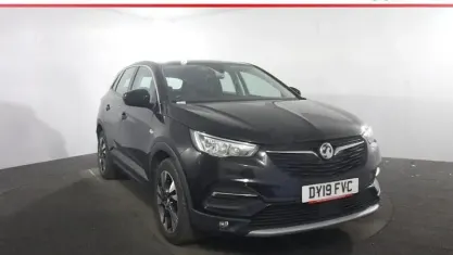 Used Vauxhall Grandland X Sport 131 HP (96 kW) 2019 Black SUV