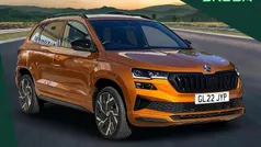 Phoenix orange metallic Used 2022 Skoda Karoq SportLine SUV | £22,695 (Fair price)