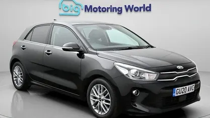 Used Kia Rio 101 HP (74 kW) 2020 Black Hatchback