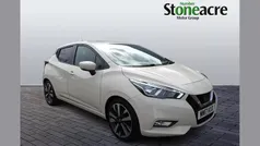 White Used 2017 Nissan Micra Tekna Hatchback | £6,995 (Fair price)