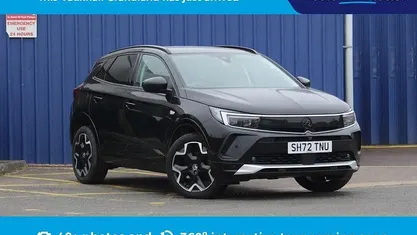 Used Vauxhall Grandland X Ultimate 131 HP (96 kW) 2023 Black SUV