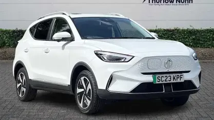 Used MG ZS Trophy Connect 114 kW (156 HP) 2022 White SUV