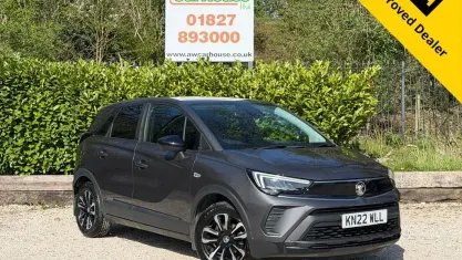 Used Vauxhall Crossland Design Edition 83 HP (61 kW) 2022 Grey SUV
