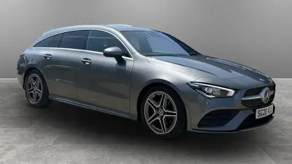 Used Mercedes CLA180 AMG line 136 HP (100 kW) 2020 Grey Coupe