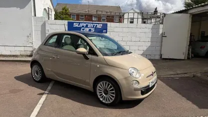 Used Fiat 500 Lounge 69 HP (50 kW) 2014 Brown Hatchback