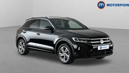 Used VW T-Roc R-line 150 HP (110 kW) 2024 Black SUV