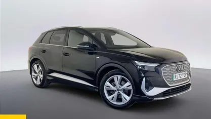 Used Audi Q4 e-tron S-Line 125 kW (170 HP) 2022 Black SUV