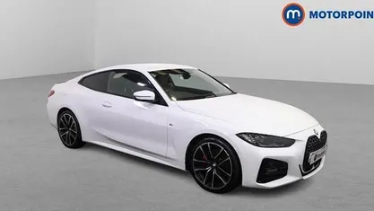 White Used 2022 BMW 420 M Sport Coupe | £23,299 (Good price)