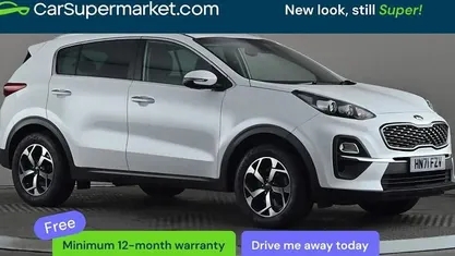 Begagnad Kia Sportage 136 HK (100 kW) 2021 Vit SUV