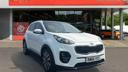 Used Kia Sportage 185 HP (136 kW) 2016 White SUV