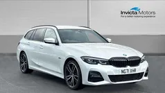 Alpine white gloss Used 2022 BMW 330e M Sport Estate | £20,750 (Good price)