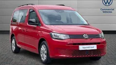 Red New 2024 VW Caddy Maxi California MPV | £36,038 (Fair price)