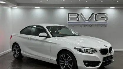 Used BMW 218 Sport Line 150 HP (110 kW) 2020 White Coupe