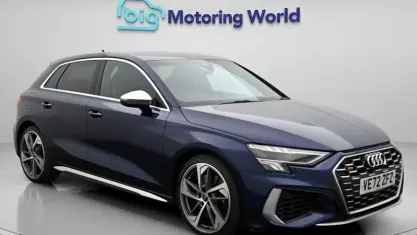 Used Audi S3 Sportback S-Line 310 HP (228 kW) 2023 Blue Hatchback