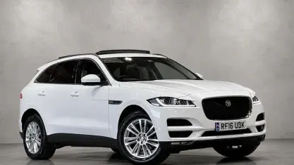 Used Jaguar F-Pace Portfolio 180 HP (132 kW) 2016 White SUV