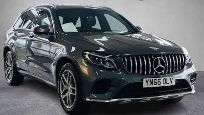 Used Mercedes GLC250 AMG line 204 HP (150 kW) 2016 Grey SUV