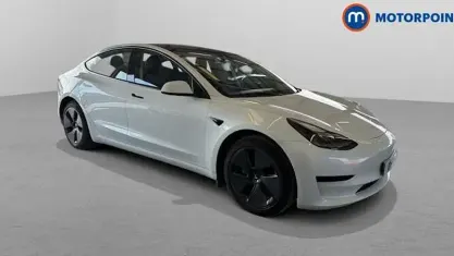 Used Tesla Model 3 Standard Range 208 kW (283 HP) 2021 White Sedan