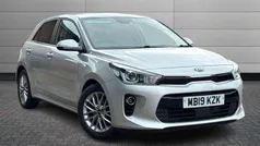 Silver Used 2019 Kia Rio 3 Hatchback | £12,595 (Fair price)