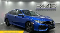 Blue Used 2017 Honda Civic SR Hatchback | £11,494 (Fair price)