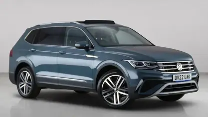 Used VW Tiguan Allspace Elegance 150 HP (110 kW) 2022 Blue SUV