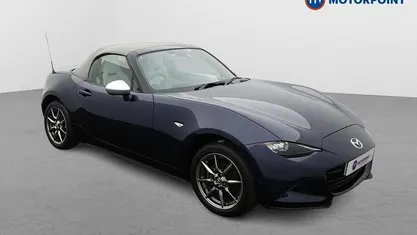 Blue Used 2021 Mazda MX5 Inclusive Cabriolet | £15,599 (Fair price)