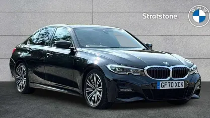 Used BMW 320 M Sport 184 HP (135 kW) 2020 Black Sedan