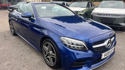 Używany Mercedes C220 AMG line 194 KM (142 kW) 2020 Kabriolet