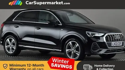 Black Used 2022 Audi Q3 S-Line SUV | £22,197 (Fair price)