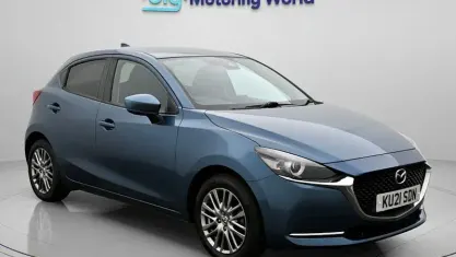 Used Mazda 2 Inclusive 90 HP (66 kW) 2021 Blue Hatchback