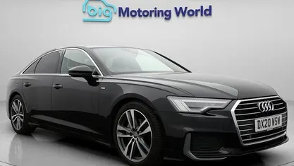 Used Audi A6 S-Line 204 HP (150 kW) 2020 Black Sedan