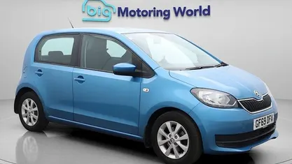 Used Skoda Citigo SE 60 HP (44 kW) 2019 Blue Hatchback