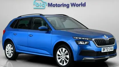 Used Skoda Kamiq SE Drive 150 HP (110 kW) 2022 Blue SUV