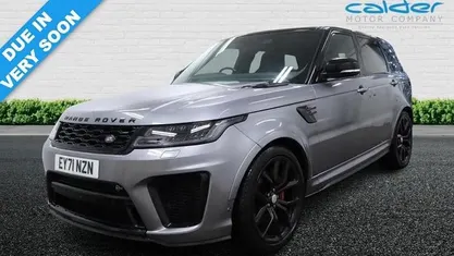 Used 2021 Land Rover Range Rover Sport SVR SUV | £45,450 (Super price)