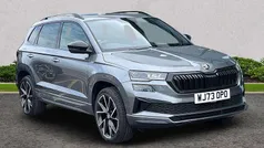 Graphite grey metallic Used 2023 Skoda Karoq SportLine SUV | £28,912 (Fair price)