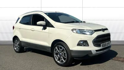 Used Ford Ecosport Titanium 125 HP (91 kW) 2014 White SUV