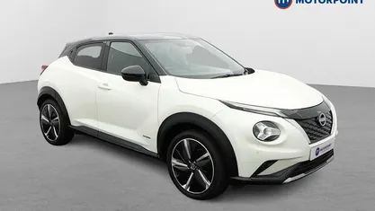 White Used 2022 Nissan Juke Tekna+ SUV | £17,349 (Fair price)