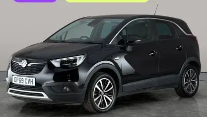 Used Vauxhall Crossland X Elite 131 HP (96 kW) 2020 Black SUV